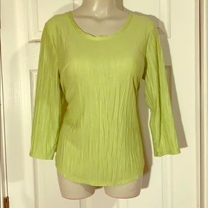 Chico’s Lime Green Top